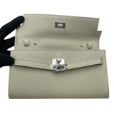 エルメス HERMES ケリートゥーゴー W刻 ホワイト SV金具 エバーカラー レディース ショルダーバッグ