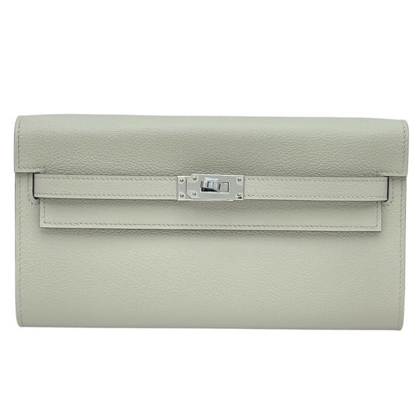 エルメス HERMES ケリートゥーゴー W刻 ホワイト SV金具 エバーカラー レディース ショルダーバッグ