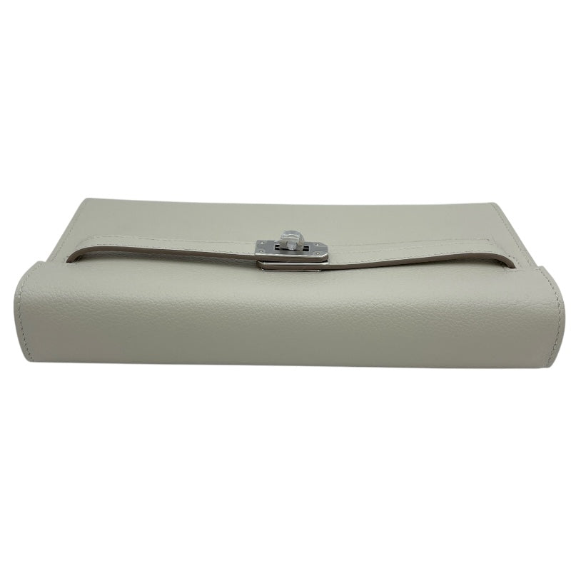 エルメス HERMES ケリートゥーゴー W刻 ホワイト SV金具 エバーカラー レディース ショルダーバッグ