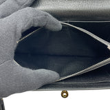 エルメス HERMES ケリートゥーゴー K刻 ブラック SVxGD金具 シェーブル レディース ショルダーバッグ