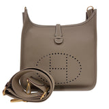 エルメス HERMES エヴリン3 PM K刻印　(2025年製) エトゥープ　ゴールド金具 トリヨンクレマンス レディース ショルダーバッグ