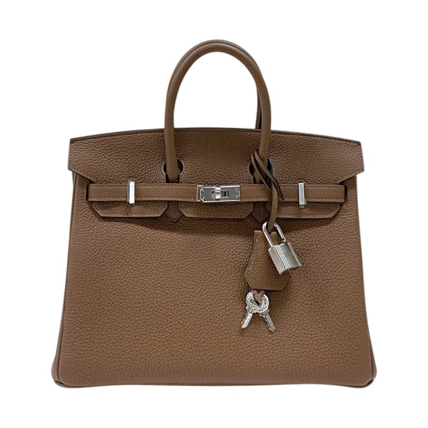 エルメス HERMES バーキン25 K刻 アルザン シルバー金具 トゴ レディース ハンドバッグ