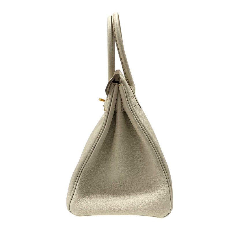 エルメス HERMES バーキン30 スペシャルオーダー Y刻 クレ×ゴールド マットゴールド金具 トリヨンクレマンス レディース ハンドバッグ