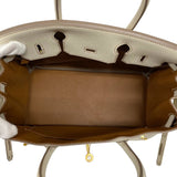 エルメス HERMES バーキン30 スペシャルオーダー Y刻 クレ×ゴールド マットゴールド金具 トリヨンクレマンス レディース ハンドバッグ