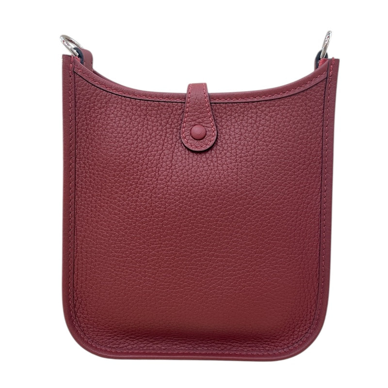 エルメス HERMES エヴリンTPM w刻 ルージュアッシュ SV金具 トリヨン レディース ショルダーバッグ エルメス HERMES エヴリンTPM w刻 ルージュアッシュ SV金具 トリヨン