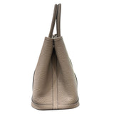 エルメス HERMES ガーデンパーティーTPM C刻印 トルティエールグレー シルバー金具 カントリー レディース ハンドバッグ