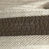 エルメス HERMES ガーデンパーティーTPM C刻印 トルティエールグレー シルバー金具 カントリー レディース ハンドバッグ
