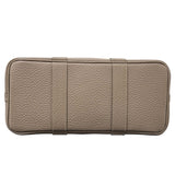 エルメス HERMES ガーデンパーティーTPM C刻印 トルティエールグレー シルバー金具 カントリー レディース ハンドバッグ