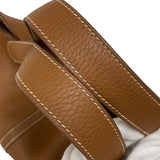 エルメス HERMES ピコタンロックMM U刻 ゴールド シルバー金具 トリヨンクレマンス レディース ハンドバッグ