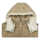 モンクレール MONCLER MICHON ボアダウンジャケット G20911A00089 595EA ベージュ ポリエステル メンズ ダウンジャケット