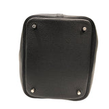 エルメス HERMES ピコタンロックMM Y刻 ブラック　シルバー金具 トリヨン ユニセックス ハンドバッグ