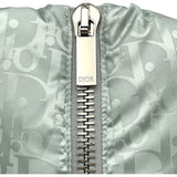 クリスチャン・ディオール Christian Dior オブリーク総柄ダウンジャケット 943C449A4462 グリーン ナイロン メンズ ダウンジャケット