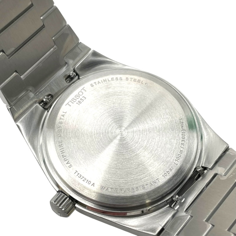 ティソ TISSOT PRX 35mm T137.210.11.35.100 ライトブルー SS クオーツ メンズ 腕時計