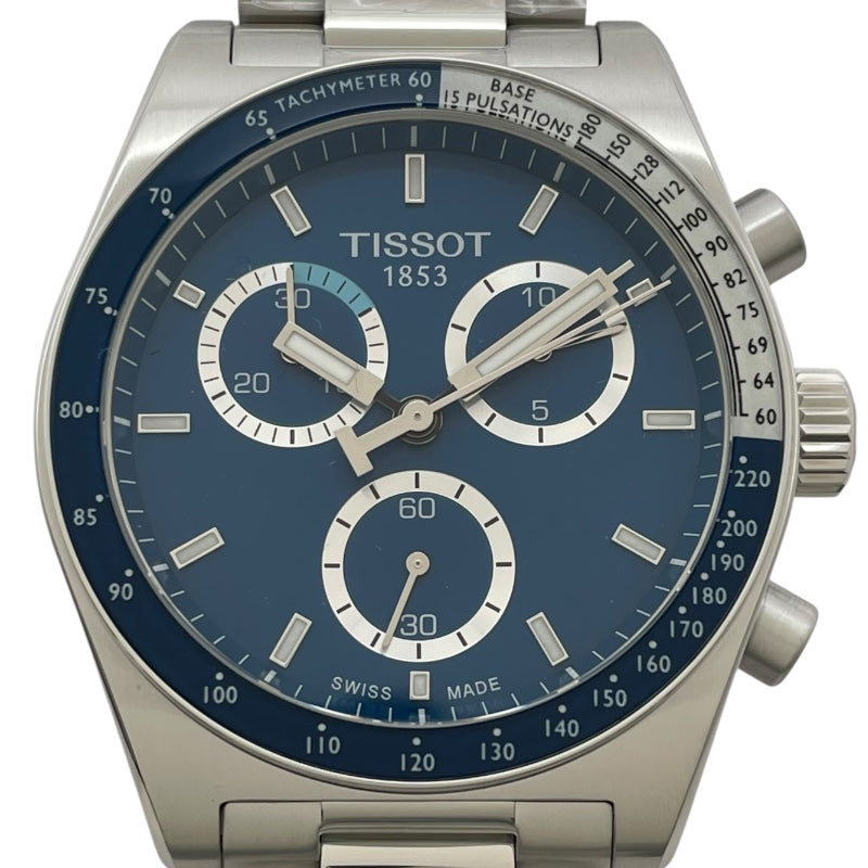 ティソ TISSOT PR516 40mm T149.417.11.041.00 ブルー SS クオーツ メンズ 腕時計