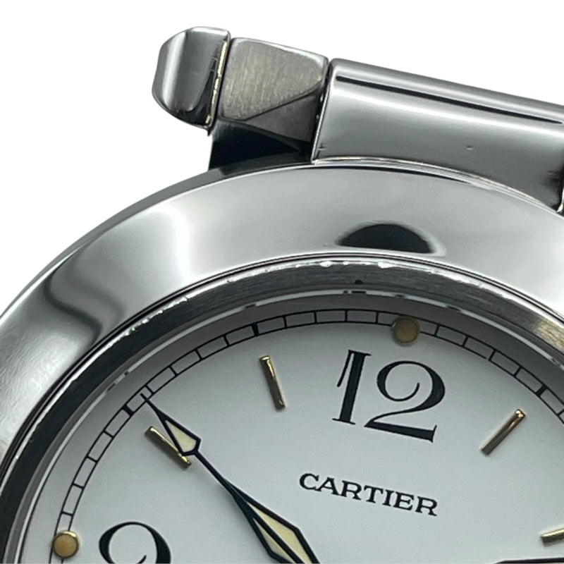 カルティエ Cartier パシャC W31015M7 ホワイト SS 自動巻き ユニセックス 腕時計