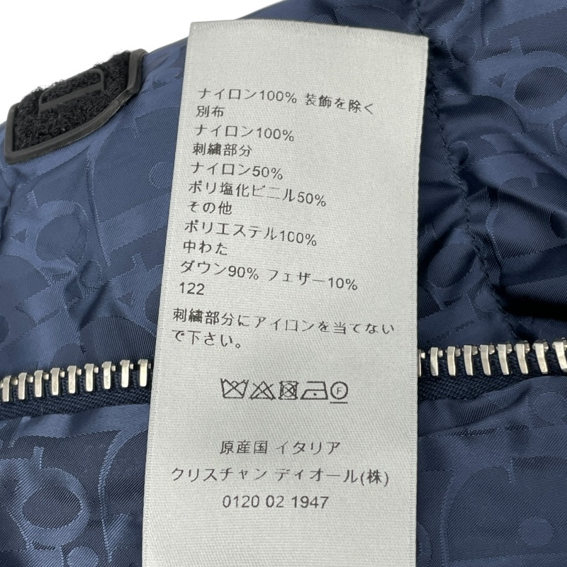 クリスチャン・ディオール Christian Dior オブリーク総柄ダウン