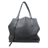 バレンシアガ BALENCIAGA Credit トートバッグ 827171 グレー グレインカーフレザー メンズ トートバッグ