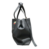 バレンシアガ BALENCIAGA Credit トートバッグ 827171 グレー グレインカーフレザー メンズ トートバッグ