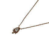 ヨンドシー 4℃ K10PG ムーンストーン7 ネックレス ピンクゴールド K10 ジュエリー