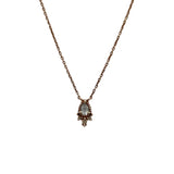 ヨンドシー 4℃ K10PG ムーンストーン7 ネックレス ピンクゴールド K10 ジュエリー