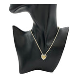 ティファニー TIFFANY＆CO パズルハートネックレス シルバーxゴールド Sv925・Au750 ジュエリー