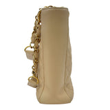 シャネル CHANEL PSTチェーントートバッグ A50994 14番台 ベージュ GD金具 キャビアスキン レディース トートバッグ