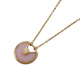 カルティエ Cartier アミュレットネックレス ピンクゴールド Au750 ジュエリー