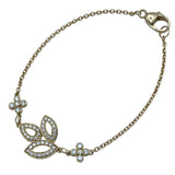 ハリーウィンストン HARRY WINSTON リリークラスターブレス ゴールド Au750 ジュエリー