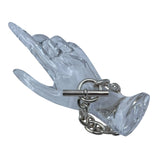 エルメス HERMES シェーヌダンクルブレスTGM シルバー Ag925 ジュエリー