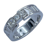 ティファニー TIFFANY＆CO アトラスリング ホワイトゴールド 750 ジュエリー