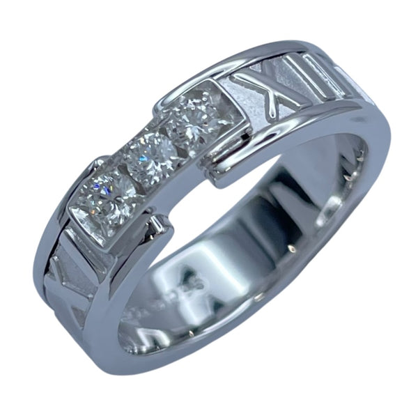 ティファニー TIFFANY＆CO アトラスリング ホワイトゴールド 750 ジュエリー