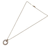 ティファニー TIFFANY＆CO Tワンサークルネックレス ピンクゴールド Au750 ジュエリー