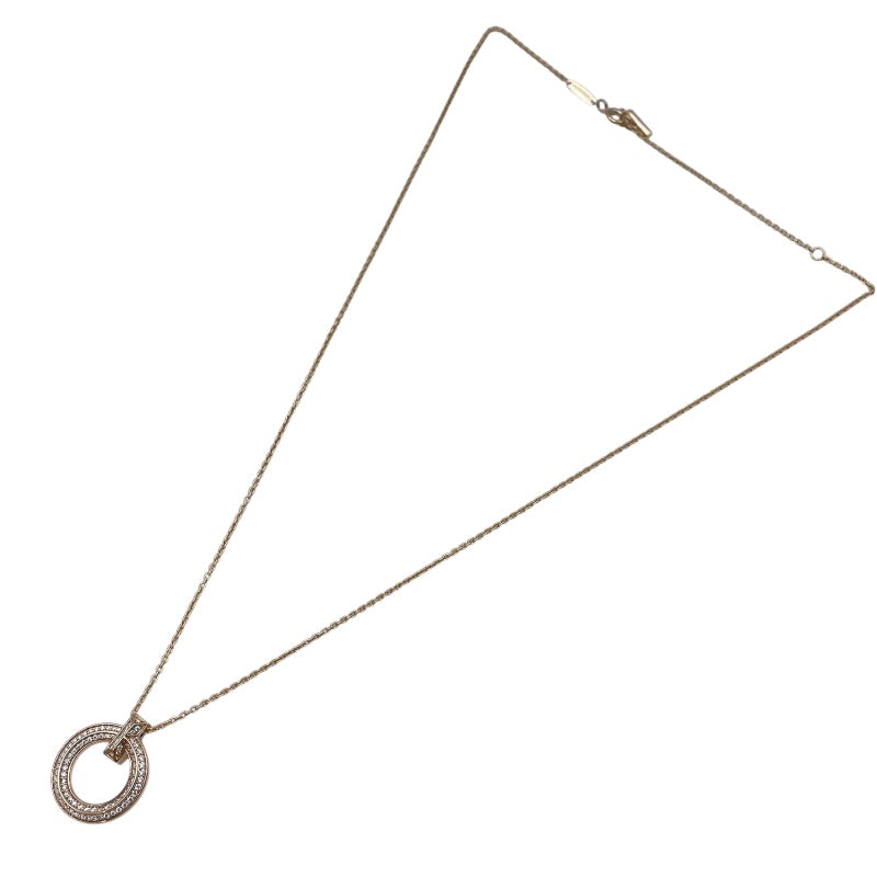 ティファニー TIFFANY＆CO Tワンサークルネックレス ピンクゴールド Au750 ジュエリー