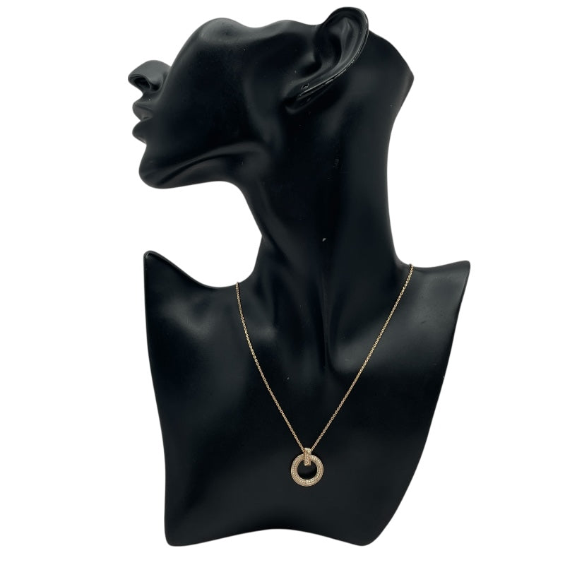 ティファニー TIFFANY＆CO Tワンサークルネックレス ピンクゴールド Au750 ジュエリー