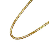 喜平6面Wネックレス ゴールド K24 ジュエリー