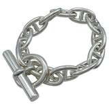 エルメス HERMES シェーヌダンクルブレスGM シルバー Ag925 ジュエリー