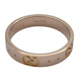 グッチ GUCCI アイコンリング ピンクゴールド 750 ジュエリー