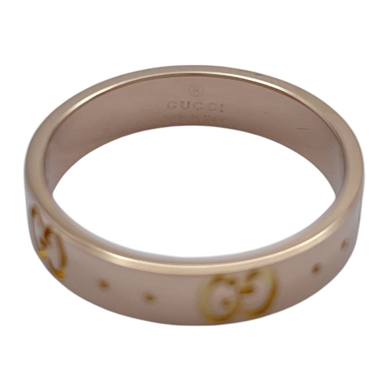 グッチ GUCCI アイコンリング ピンクゴールド 750 ジュエリー | 中古