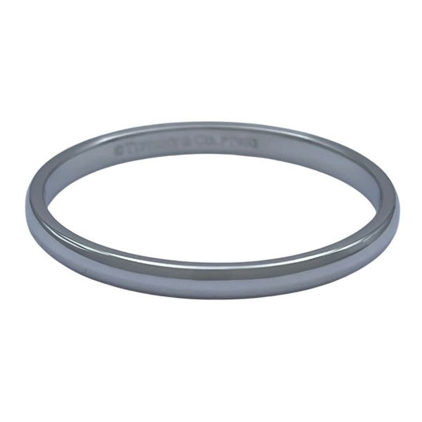 ティファニー TIFFANY＆CO バンドリング プラチナ Pt950 ジュエリー