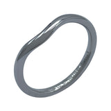 ティファニー TIFFANY＆CO カーフドバンドリング プラチナ Pt950 ジュエリー