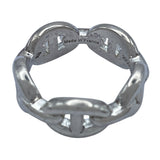 エルメス HERMES シェーヌダンクルアンシェネリング シルバー Ag925 ジュエリー