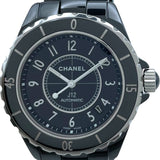 シャネル CHANEL J12 38ｍｍ H0685 ブラック セラミック 自動巻き メンズ 腕時計