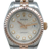 ロレックス ROLEX デイトジャスト26 ホリコン 179171G ホワイト SS/K18PG 自動巻き レディース 腕時計