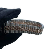 ロレックス ROLEX デイトジャスト26 ホリコン 179171G ホワイト SS/K18PG 自動巻き レディース 腕時計