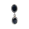 PATTARAPHAN パッタラパン Baby Duo Ying シングルピアス Black Sapphire ５ ブラック シルバー ロジウムメッキ/シルバー/ブラックサファイア アクセサリー