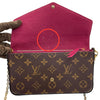 ルイ・ヴィトン LOUIS VUITTON ポシェット・フェリシー M81896 ブラウン×GD金具 モノグラムキャンバス/PVC レディース ショルダーバッグ