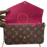 ルイ・ヴィトン LOUIS VUITTON ポシェット・フェリシー M81896 ブラウン×GD金具 モノグラムキャンバス/PVC レディース ショルダーバッグ