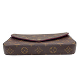 ルイ・ヴィトン LOUIS VUITTON ポシェット・フェリシー M81896 ブラウン×GD金具 モノグラムキャンバス/PVC レディース ショルダーバッグ