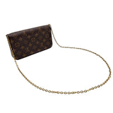 ルイ・ヴィトン LOUIS VUITTON ポシェット・フェリシー M81896 ブラウン×GD金具 モノグラムキャンバス/PVC レディース ショルダーバッグ