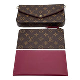 ルイ・ヴィトン LOUIS VUITTON ポシェット・フェリシー M81896 ブラウン×GD金具 モノグラムキャンバス/PVC レディース ショルダーバッグ